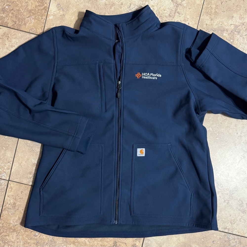 Carhartt Navy Blue HCA Softshell Jacket